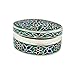 Floral Enamel Handmade Silver Box 925 Sterling Silver Vintage Handmade Jewellery Box Antique Silver Decorative Box