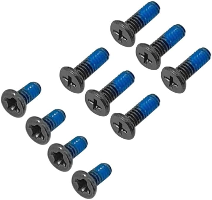 Gintai Black Lower Bottom Base Cover Case Screws for Lenovo IdeaPad Slim 3 15ABR8 82XM,3 15AMN8 82XQ,3 15IAH8 83ER,3 15IAN8 82XB 83D7/ IdeaPad Slim 3 16IRU9 83E7,3 16ABR8 82XR Vis de Coque infrieure - Image 3