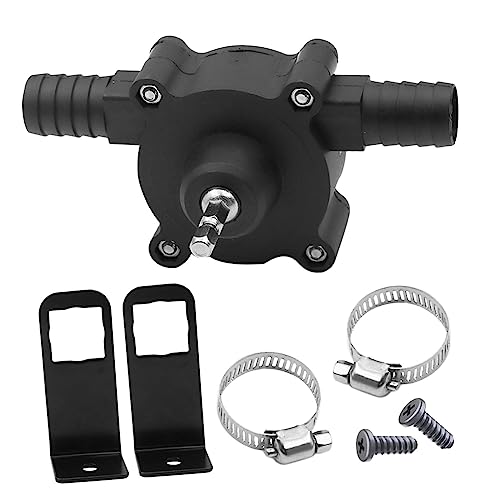 F Fityle Petite pompe à eau domestique pompe de transfert d'eau accessoire de pompe perceuse à main légère pompe d'entraînement pompe de perceuse électrique