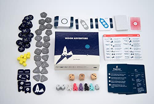 Moon Adventure Juego Cooperativo de Mesa 2-5 Jugadores miniatura 3