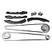 Weonefit Timing Chain Kit (Chain + Tensioner + Rail) - Replacement for Subaru Forester Impreza BRZ WRX XV/Scion FR-S FA20 OE# 13143AA110 13142AA103 13141AA080