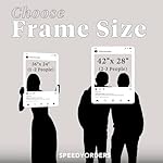 Social Media Photo Booth Prop - Custom Instagram Photo Booth Frame - Customized Insta Giant Selfie Frame - IG Frame for Fun Social Media Posts (Bundle - Black + White) - Image 3