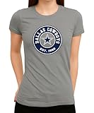 Pro Football League Playoffs 1960 T-shirt rétro vintage pour femme avec emblème de football américain, gris, S