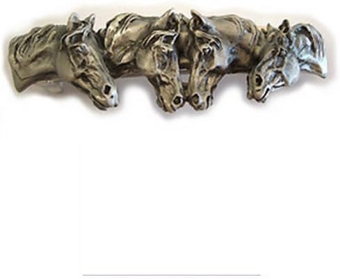 Authentic design straight from the artist studio. HORSE barrette hair clip. Equestrian Horse Jewelry. It is a wearable piece of art!