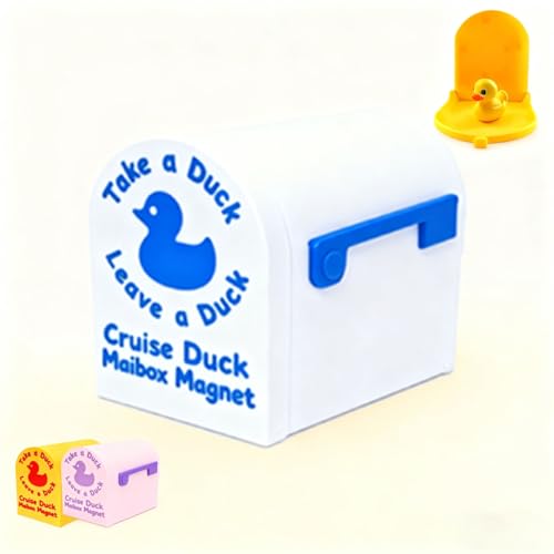 Imán Mini Buzón Pato para Puerta de Crucero miniatura 1