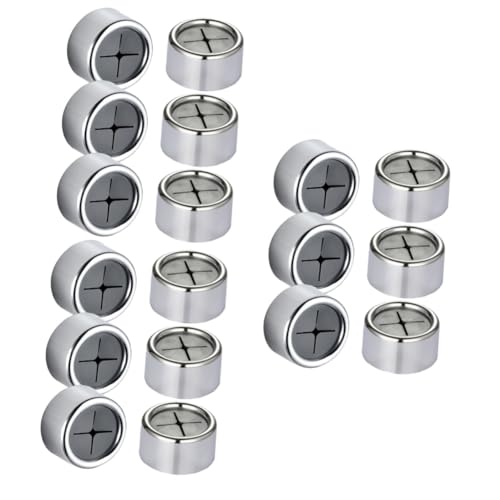 ABOOFAN 3sets Self Adhesive Towel Hooks Wall Mounted Dish Rag Holder for Kitchen Bathroom Punch Installation Space Saving Versatile for Rags Cloths Hand Towels 6pcs*3