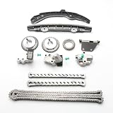 HLBTK VQ37VHR VQ37 13028JK20A 13070EY00A 13091-JK20A 13070-JK21B Engine Timing Chain Kit Fits for Infinti Q50 QX70 FX37 G37 M37 Q70