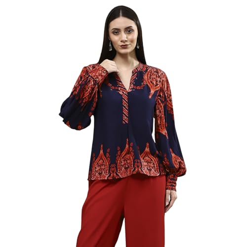 T-shirt imprimé BIBA pour femme avec motif graphique exclusif