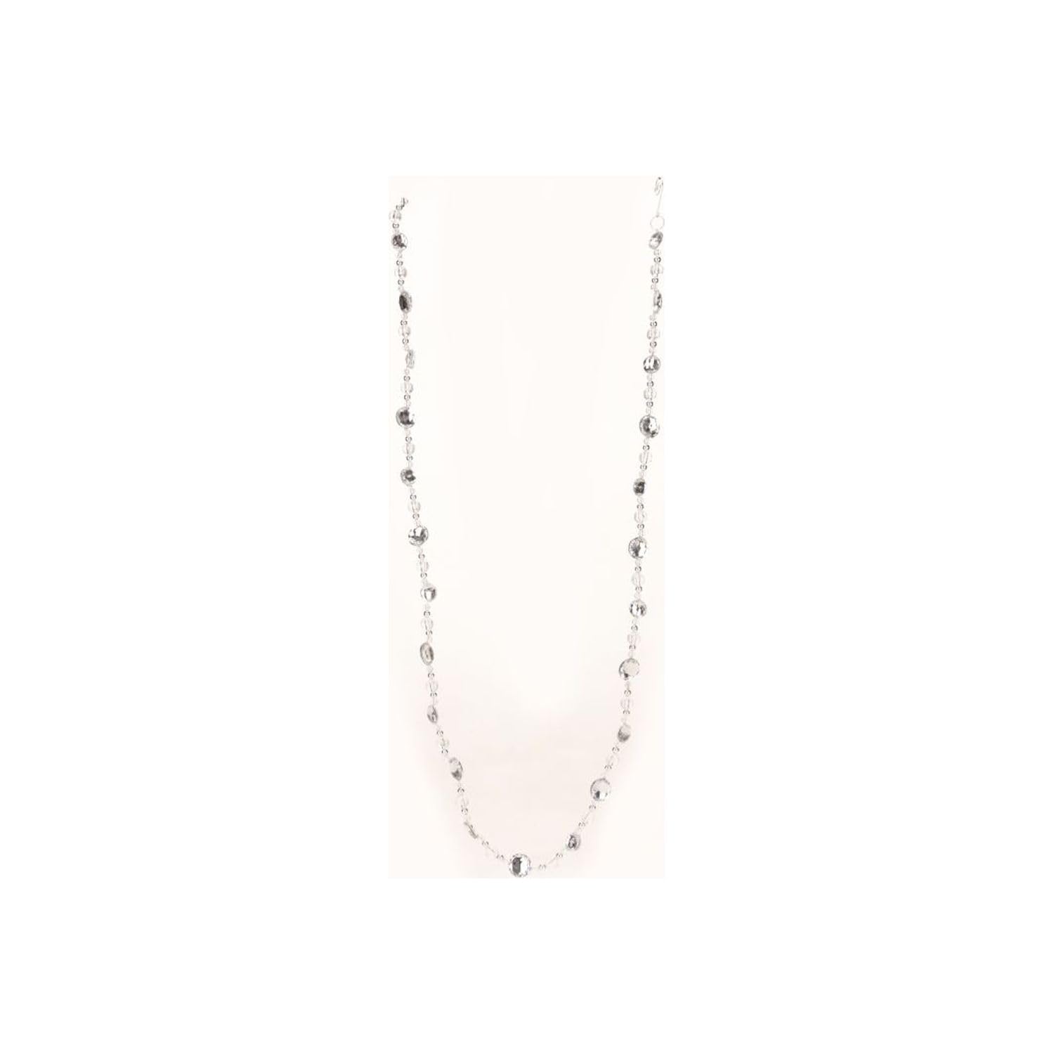 Guirnalda transparente decorativa Mark Roberts de 5 pies con joyas brillantes
