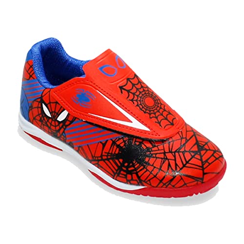 Chuteira Tênis Infantil Menino Futsal Dray 4054 Indoor Homem Aranha