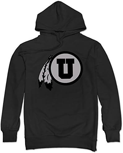 YAK Men's Utah Utes Mascot Sweatshirts Black S