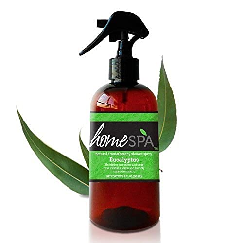 Home Spa Eucalyptus Shower Spray - Spa Essentials, Home Luxury Scents, Aromatherapy, Essential Oils, Shower Aromatherapy - Eucalyptus