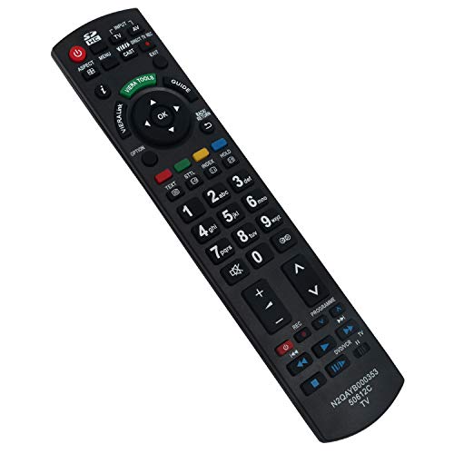 VINABTY N2QAYB000353 Remote Control Replace fit for Panasonic TX-LR22X20 TX-P46Z11E TX-P50V10B TX-P42V10E TX-P46G15B TX-LR32U20 TX-LR32X20 TX-P42G15B TX-P50V10E TX-P65V10E - Image 3