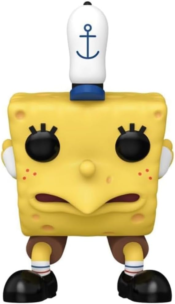 Funko Pop! Animation: Spongebob Squarepants - Mocking Spongebob 25th Anniversary Edition Vinyl Figure, 4 Inches