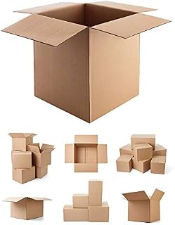 Extra XXL Large Strong Cardboard Boxes for Packing Moving House Shipping Removal 18x18x30" 457x457x762 MM
