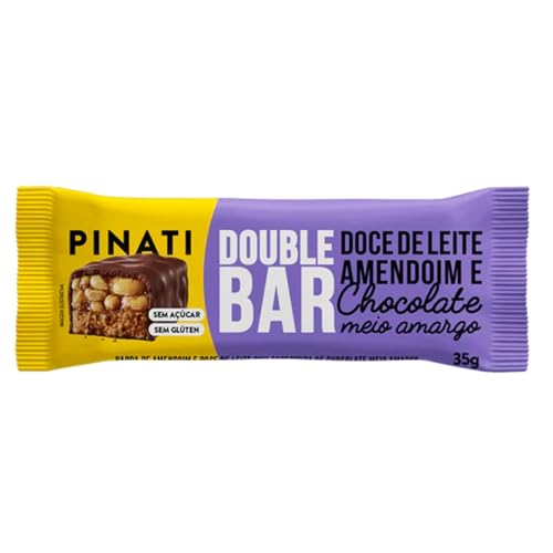 PINATI Double Bar Doce de Leite Amendoim Choc 6x35g