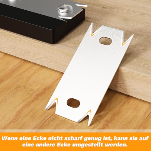 Kantenschneider Umleimer,Einhandhobel für Holzbearbeitung,Manueller Kantenschneider mit 1 Ersatzklinge,Rutschfest Kantenhobel für PVC,ABS,Holz