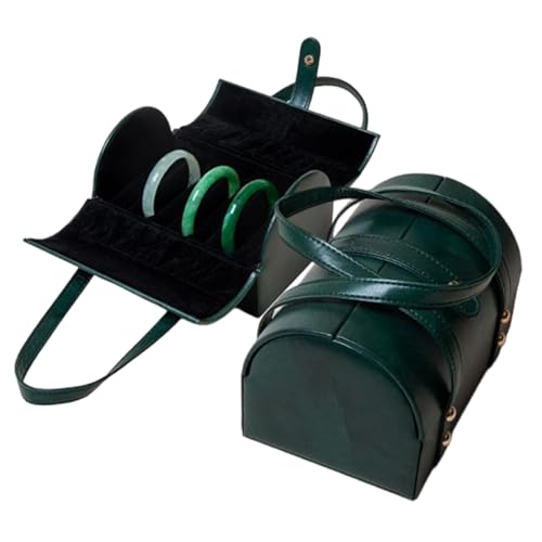 Porte-Montre coffret à bijoux avec compartiments pour bagues et boucles - 2
