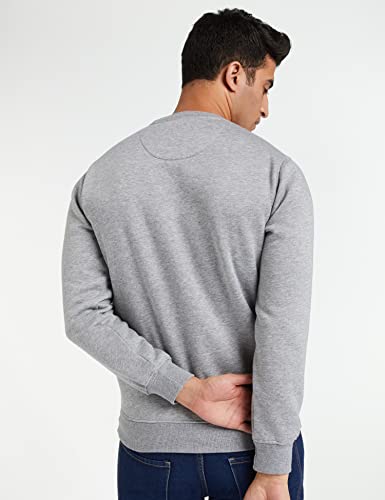 Image of Qube By Fort Collins Men's Cotton Crew Neck Sweatshirt