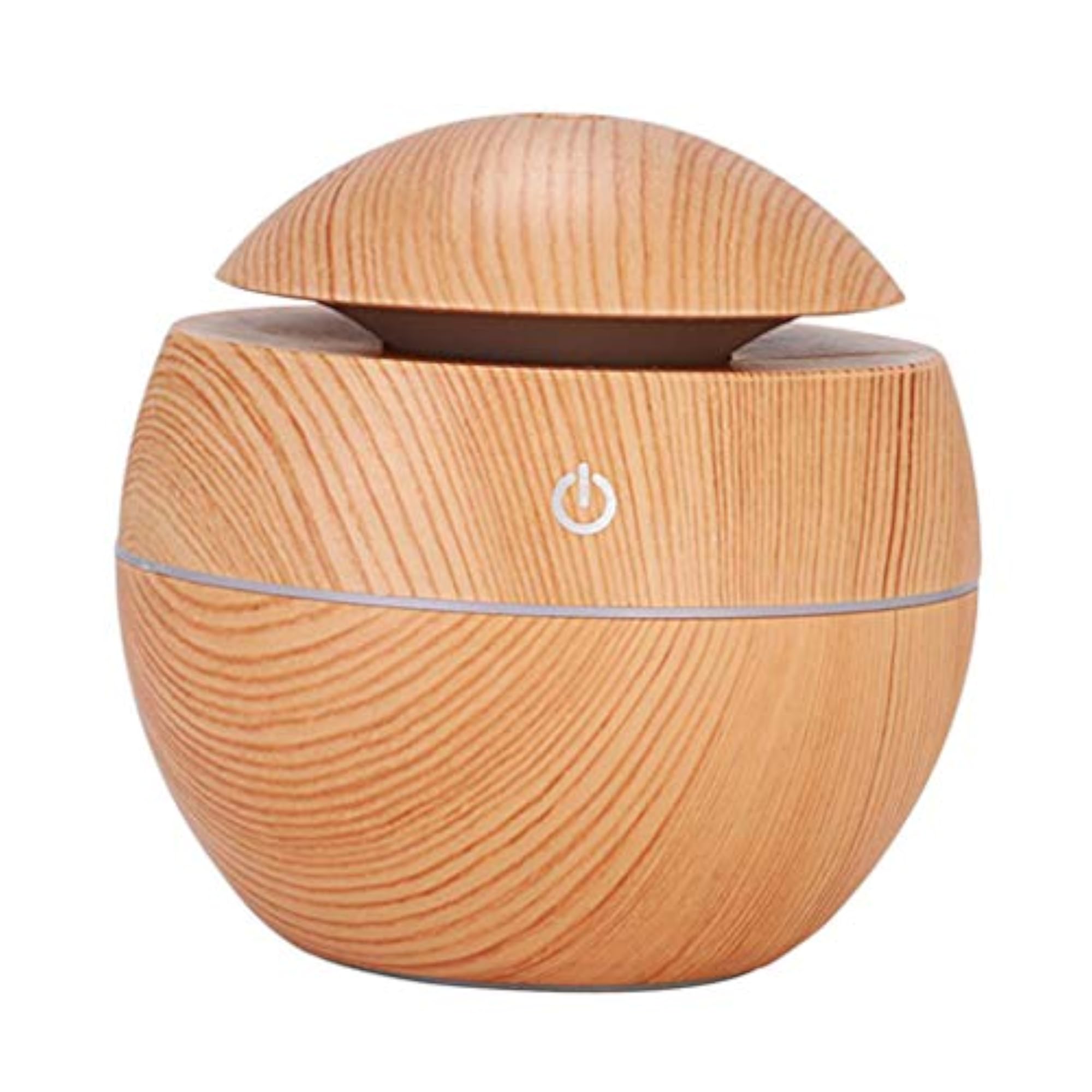 130ml Wood Grain USB Air Mist Humidifier for Home & Office