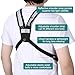 abcGoodefg Radio Chest Harness with Reflective Strips Radio Shoulder Vest Holster Holder Two Way Radio Walkie Talkie with Front Pack Pouch