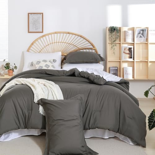 Image of weigelia Queen Comforter Set with Sheets - 7 Pieces Bed in a Bag Queen