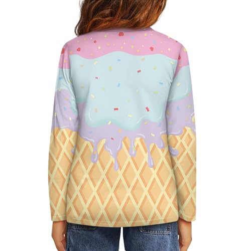 HUIACONG Girls Tshirt Kids Children Tee Shirt for Boys Long Sleeve Tops4