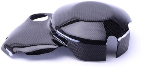 Bestem CBDU-MUL12-CLC Black Carbon Fiber Wet Clutch Cover for Ducati Multistrada 1200 Monster 796