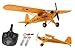 Ssccgym A160 J3 RTF Large 25.6-Inch Brushless RC Plane 2.4GHZ 6-AXIS Gyro Remote Control Airplane 5CH EPP Foam World War II Aircraft Model Smart-Fly with Double-Batteries
