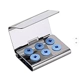 Dental Ultrasonic Piezo Scaler Tips Stand Block Holder with Cover 6H Block Stand fit EMS NSK Handpiece