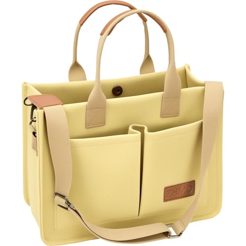 Canvas Tote Bag for Women,Women's Bags Crossbody Bags Work Laptop Tote Bag Large Handbags Purse for Travel Nurse Teacher