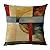 WOMHOPE Set of 4 Vintage Geometric Decorative Throw Pillow Covers Pillow Cases Cushion Cases 18 x 18 Inch for Living Room,Couch and Bed (Geometric)