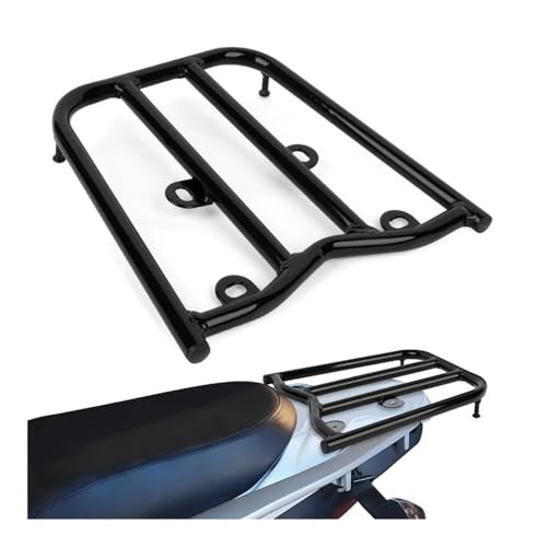Porte-bagage moto en fer noir pour Hawk 250 et DLX support arrière