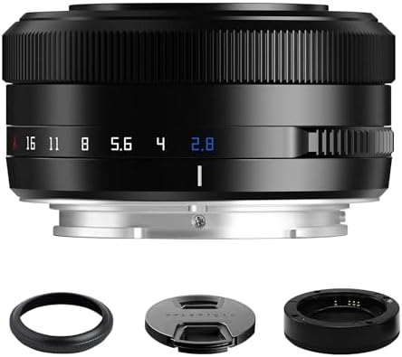 TTARTISAN AF 27mm F2.8 XF Auto Focus APS-C Camera Lens Compatible with for Sony E-Mount Mirrorless Cameras A5000 A5100 A6000 A6100 A6300 A6400 A6500 A6600 NEX-3 NEX-3N NEX-3R NEX-5T (Black)