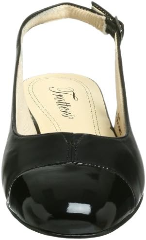 Trotters Women's Dea Slingback Pump,Black/Black,9 N | Image 1