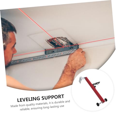 Soporte de elevación de pared de aluminio rojo ajustable para montaje en techo 7