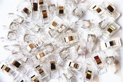 Quilting Clips (100 Pack) - Perfect for Patchwork, Applique& Craft - (Color: A)