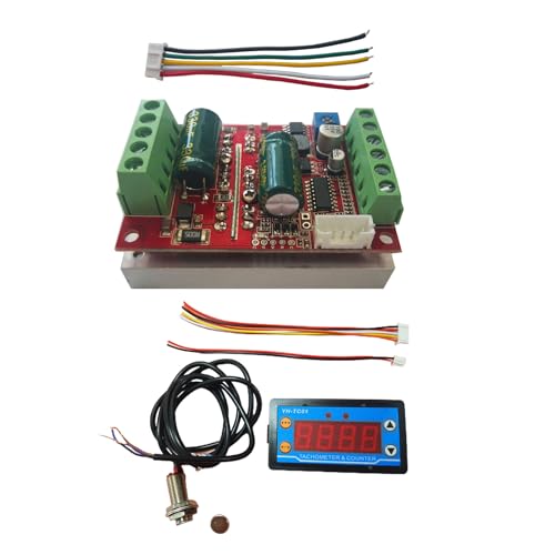 JAGTRADE Speedometer Efficient Motor Driver with Speedometer Three Phase Motor Controller with Hall Sensor Perfect for Industrial Application