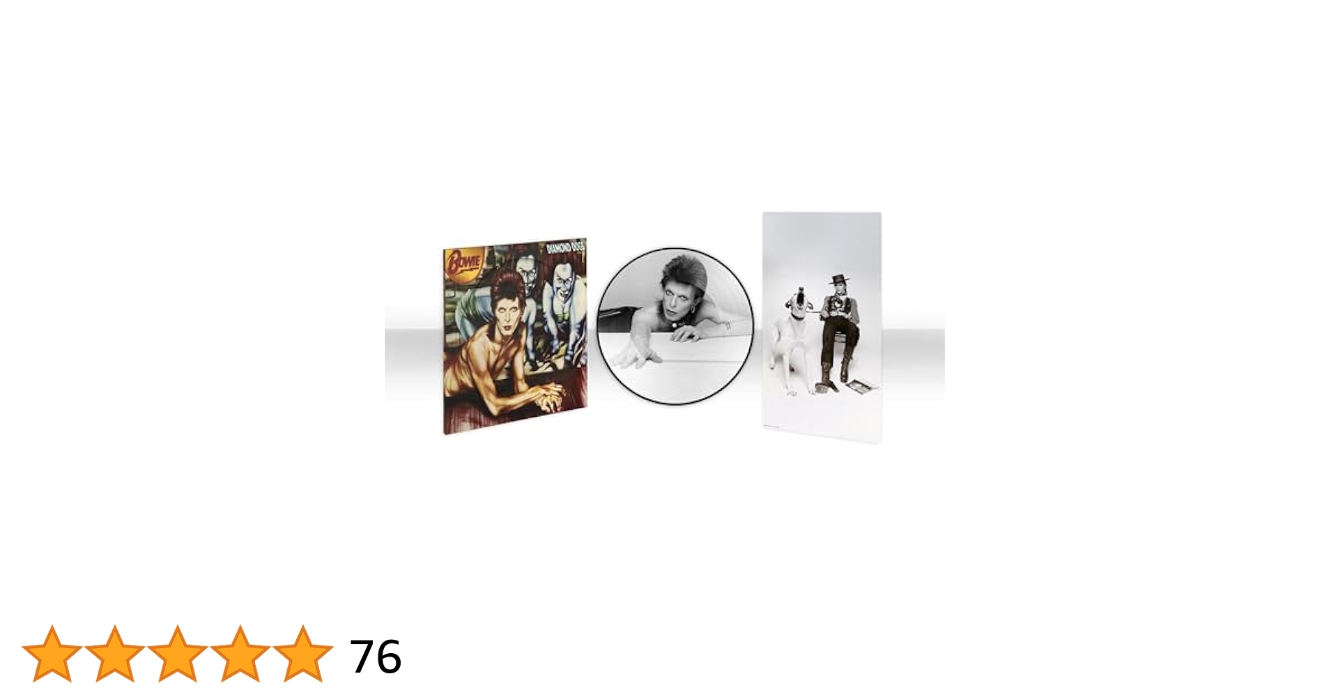 ミュージック diamond dogs  anniversary 10th A 50th Anniversary Vinyl of David Bowie's 'Diamond Dogs