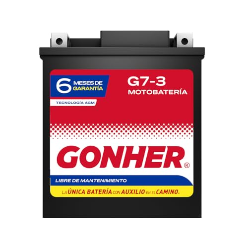 GONHER Batería Para Motocicleta AGM GEL Compatible con VENTO WORKMAN 150 de 2019 a 2020