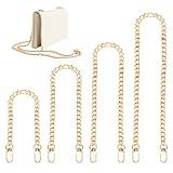 Conception confortable : nos chaînes pour sacs à main présentent une conception plate qui protège efficacement vos épaules. Lorsqu'elles sont portées à l'épaule, elles sont plus confortables que les chaînes standard.