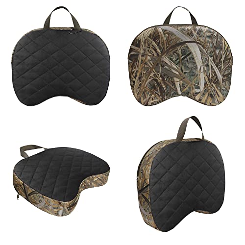 Urmona Portable Hunting Seat Cushion, 11.4 X 15.7 X 2.8In Thicken Lightweight Outdoor Cushion, Waterproof Sponge Dirty Proof Pad For Hunting, Camping, Stadium, Outdoor Sports, Fishing #TOP1