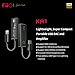 FiiO JadeAudio KA1 Headphone Amps Tiny Amplifier USB DAC High Resolution Lossless for Smartphones/PC/Laptop/Players(Lightning, Black)