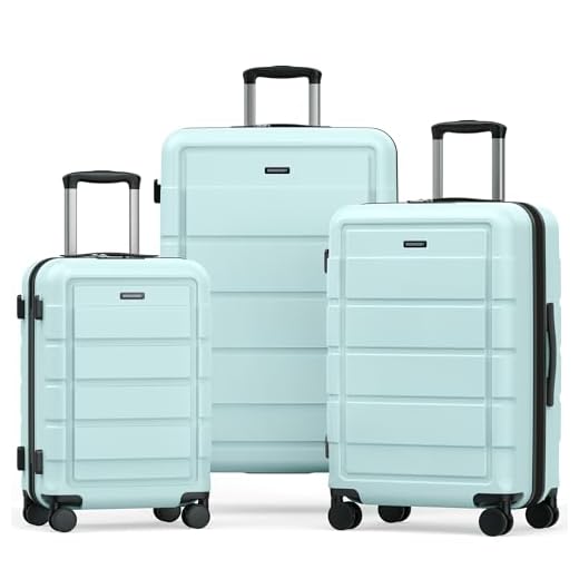 Durable Expandable Luggage Set with TSA Lock
