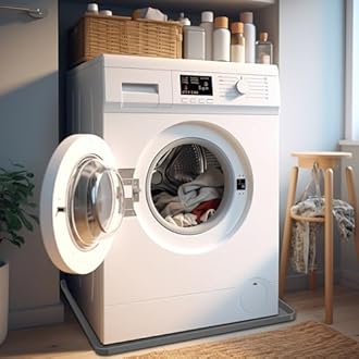 Mini Fridge Silicone Mat with Convex Edge - 24''x24''x0.5'' - Mini Fridge Freezer Under Mat prevents appliance leaks and spills, providing the ultimate floor protection for appliances (grey)