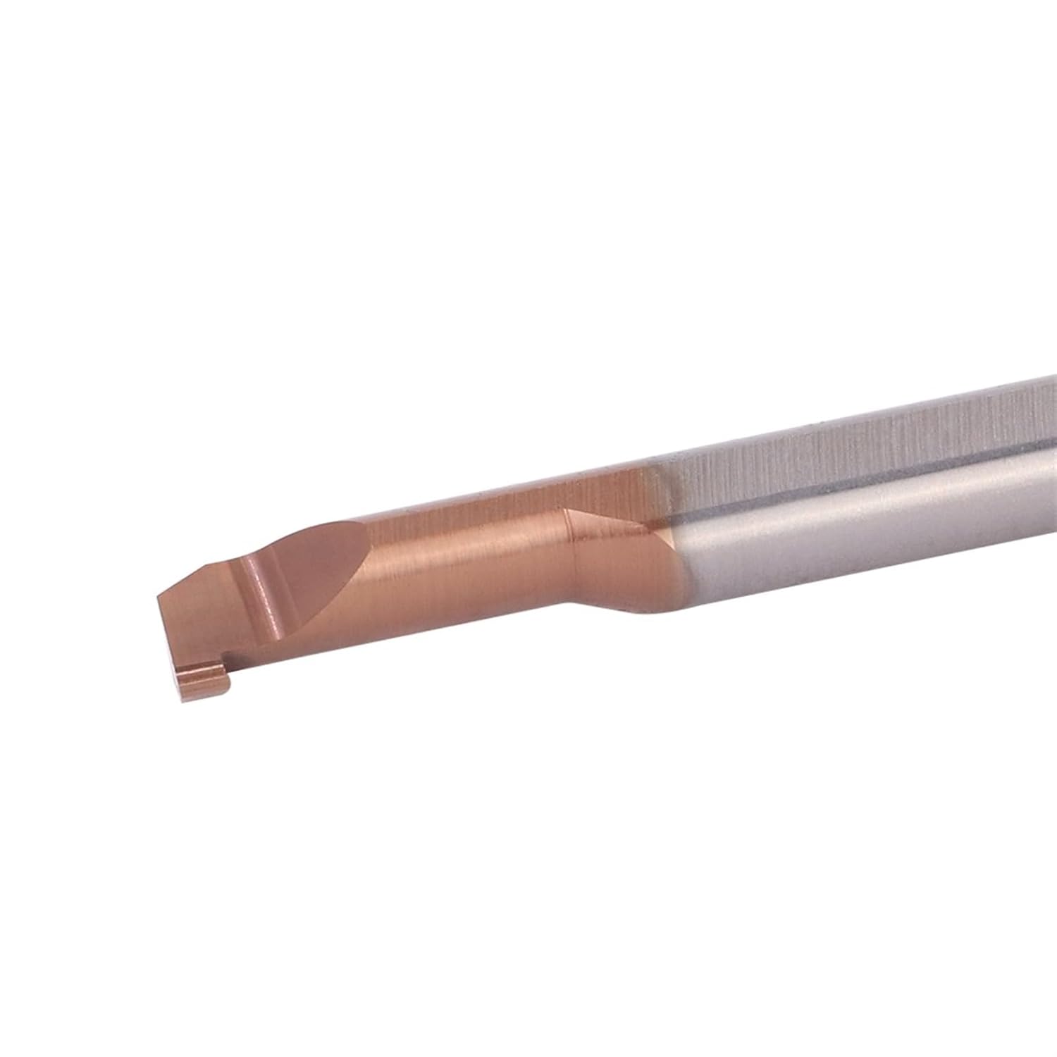 MGR Small Diameter Internal Hole Tungsten Steel Alloy Tilt Angle Design Chip Removal Grooving Tool 1Pcs(MGR4B1.0L10-D4)