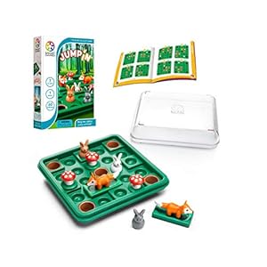 SmartGames Jump inâ, a Cognitive Skill-Building Travel Puzzle Game for Kids and Adults Ages 7 & Up, 60 Challenges in Travel-Friendly Case.