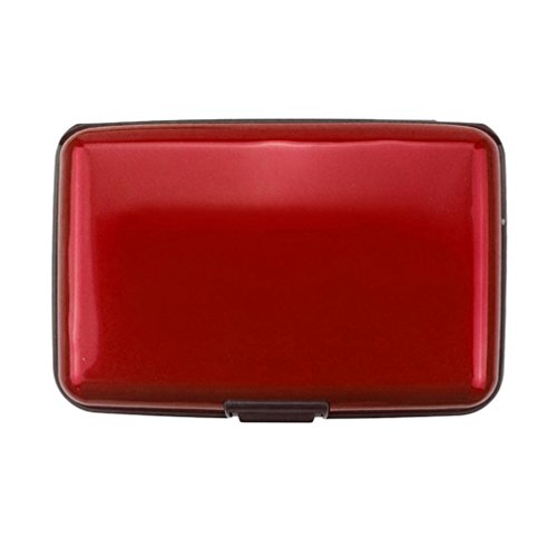KinshopS Credit Card Wallet Holder Aluminum Metal Waterproof Anti-magnetic Case Holder