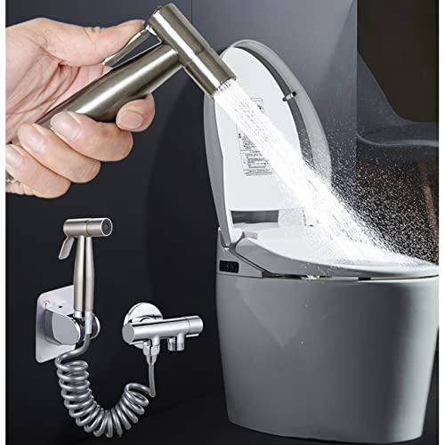 Tête pulvérisation toilette portable au design chromé durable - 6
