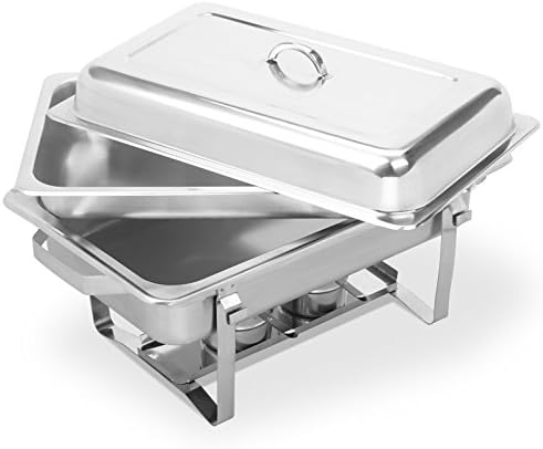 Milan Chafing Dish Pack of 1 x GN 1/1 stainless steel chafer.
